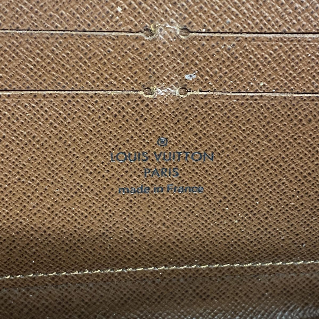Louis Vuitton Wallet Monogram Zippy Brown — view 4