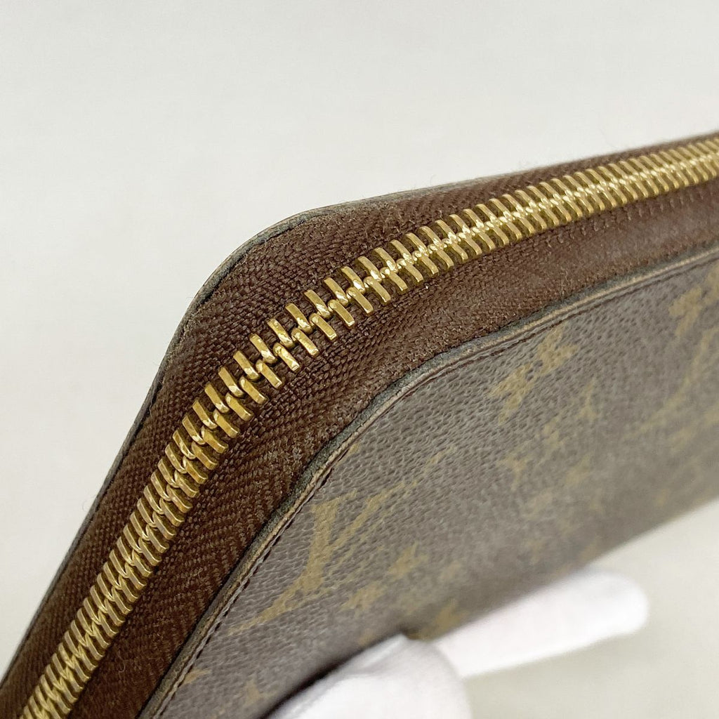 Louis Vuitton Wallet Monogram Zippy Brown — view 7