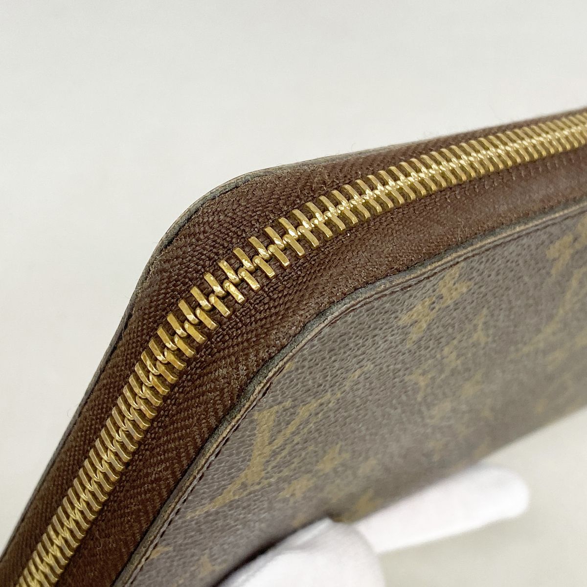 Louis Vuitton Wallet Monogram Zippy Brown — view 7