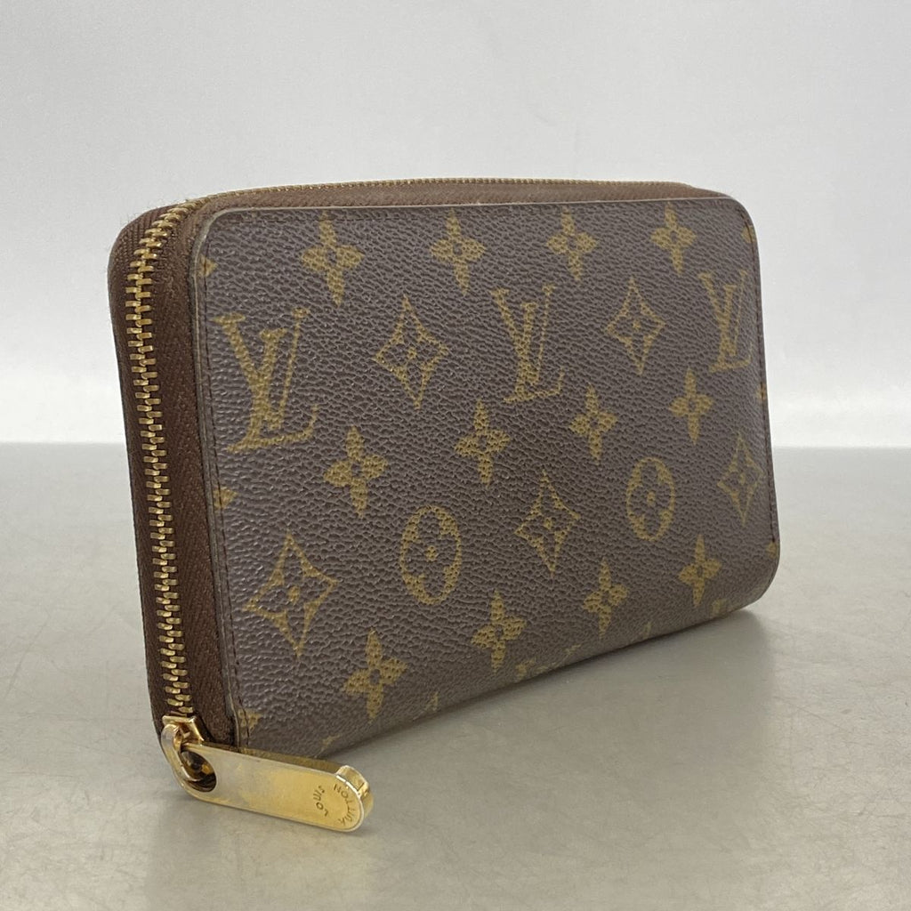 Louis Vuitton Wallet Monogram Zippy Brown — view 2