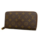 Louis Vuitton Wallet Monogram Zippy Brown