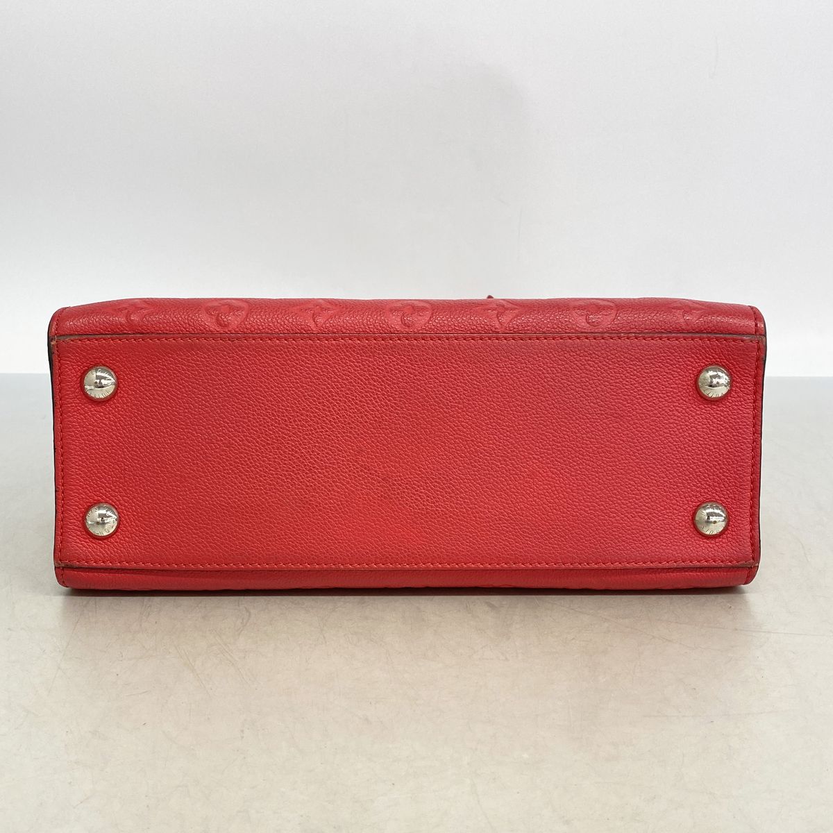 Louis Vuitton Handbag Monogram Empreinte Pont Neuf MM Poppy Petal 2-Way Bag — view 3