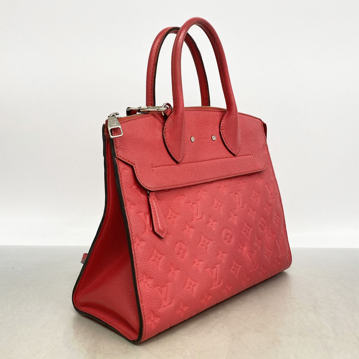 Louis Vuitton Handbag Monogram Empreinte Pont Neuf MM Poppy Petal 2-Way Bag — view 2