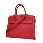 Louis Vuitton Handbag Monogram Empreinte Pont Neuf MM Poppy Petal 2-Way Bag