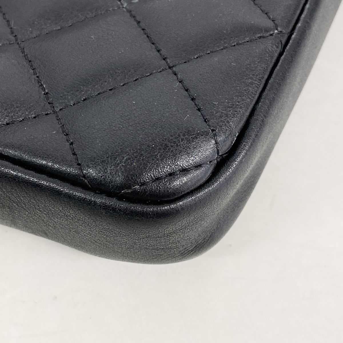 Chanel Shoulder Bag Cambon Lambskin Black Silver — view 6