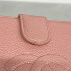 Chanel Wallet Caviar Leather Pink Gold — view 8