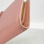 Chanel Wallet Caviar Leather Pink Gold — view 5