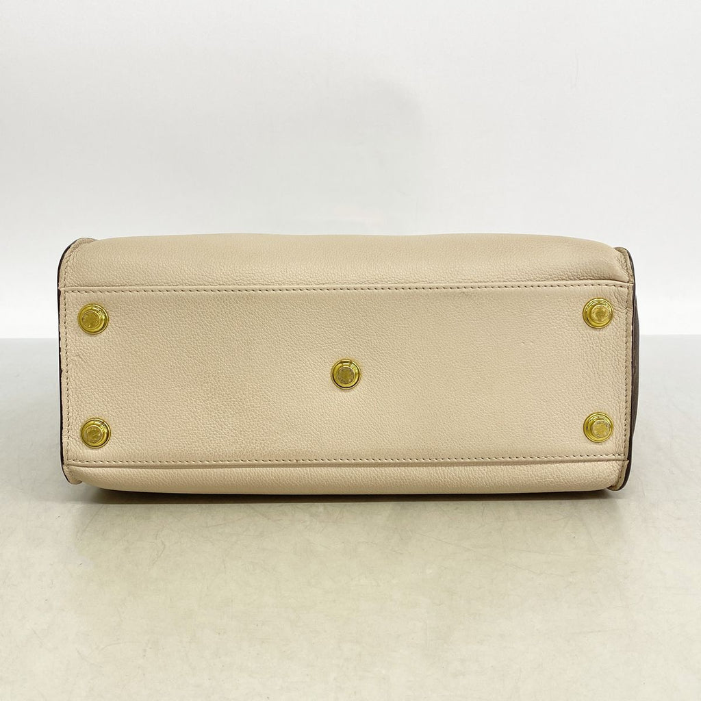 Louis Vuitton Handbag Monogram on My Side MM Brown Beige 2-Way Bag — view 3
