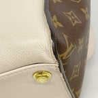 Louis Vuitton Handbag Monogram on My Side MM Brown Beige 2-Way Bag — view 6
