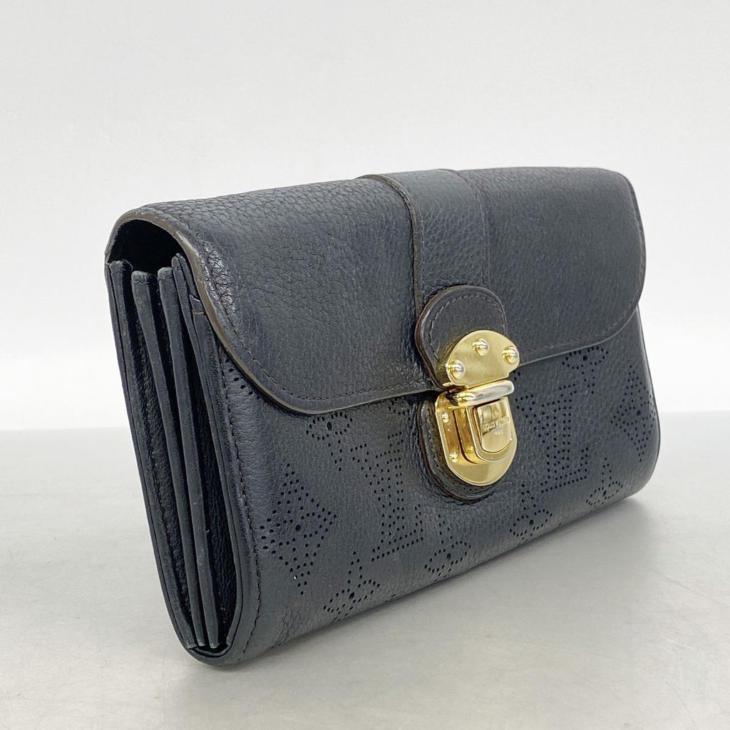 Louis Vuitton Wallet Mahina Portefeuille Iris Noir — view 2