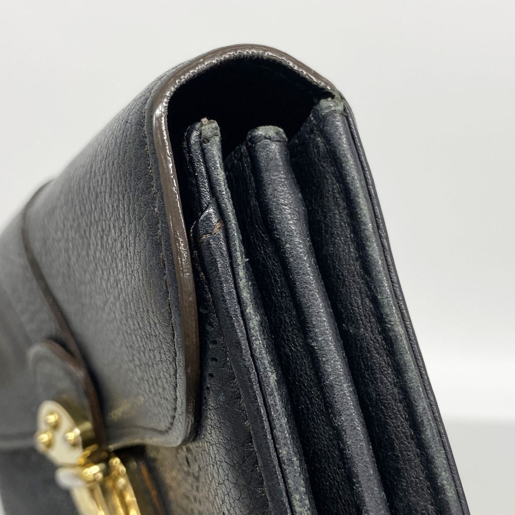 Louis Vuitton Wallet Mahina Portefeuille Iris Noir — view 6