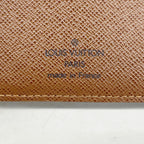 Louis Vuitton Wallet Monogram Porte Papier Zip Brown — view 4