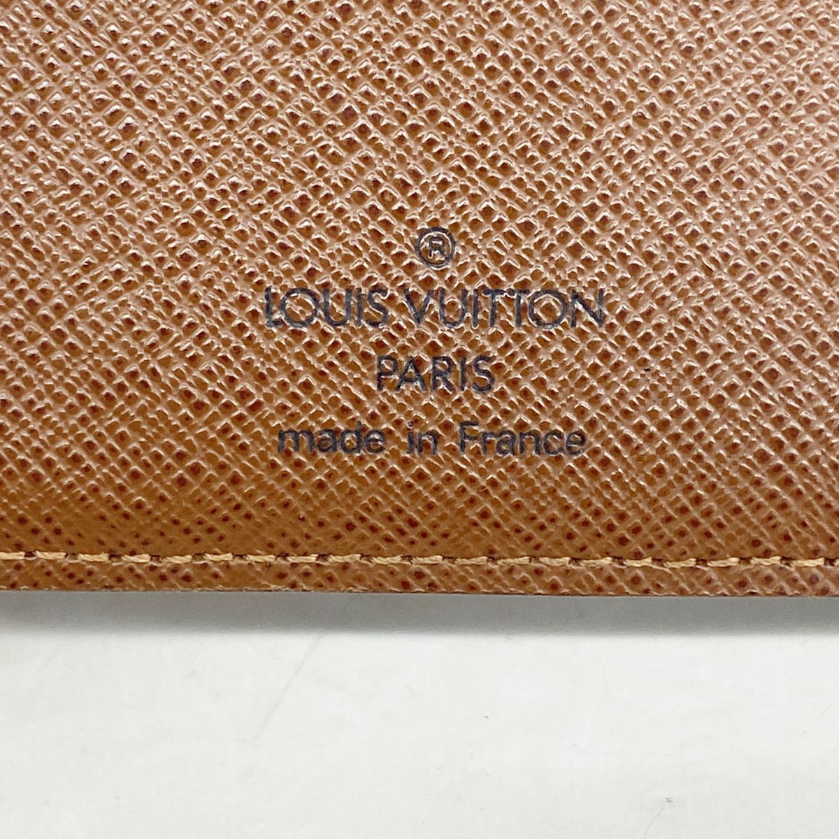 Louis Vuitton Wallet Monogram Porte Papier Zip Brown — view 4