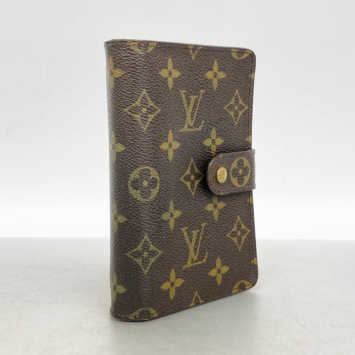 Louis Vuitton Wallet Monogram Porte Papier Zip Brown — view 2