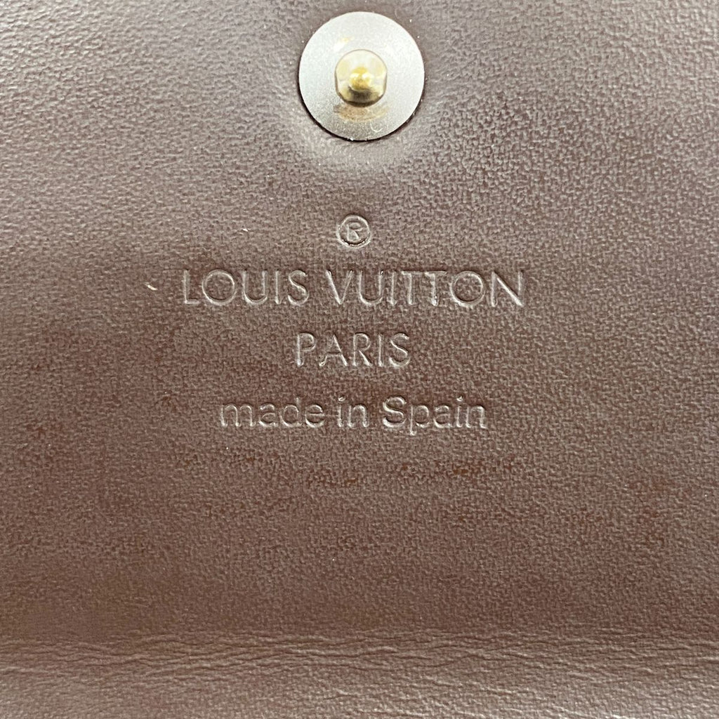 Louis Vuitton Trifold Wallet Epi Porte Tresor International Mocha — view 4