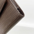 Louis Vuitton Trifold Wallet Epi Porte Tresor International Mocha — view 5