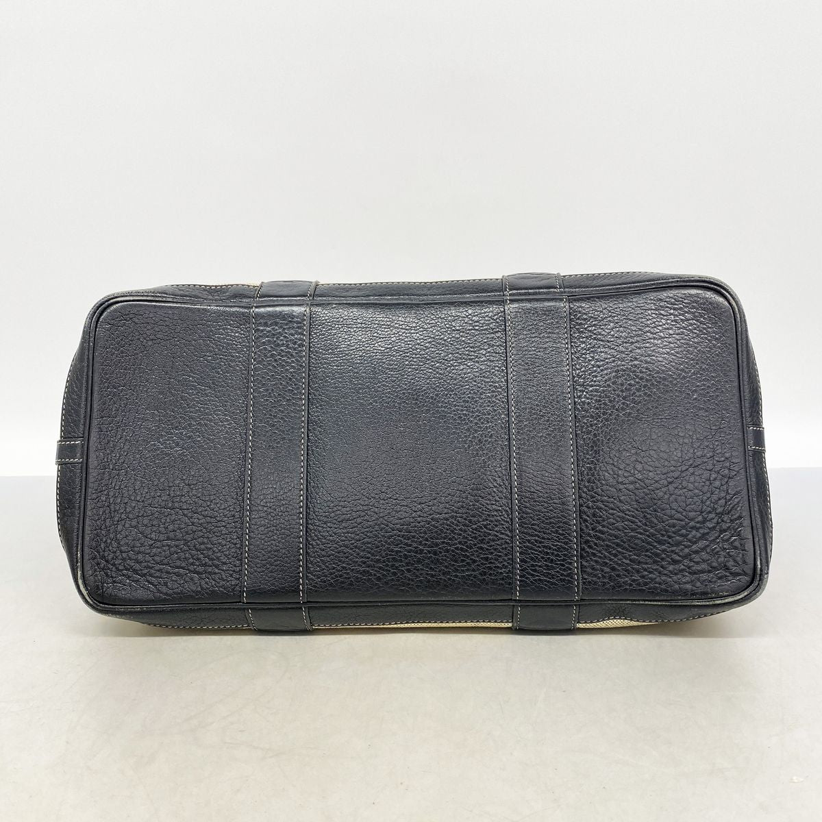 Hermes Tote Bag Garden Party PM Toile H Black Silver — view 3