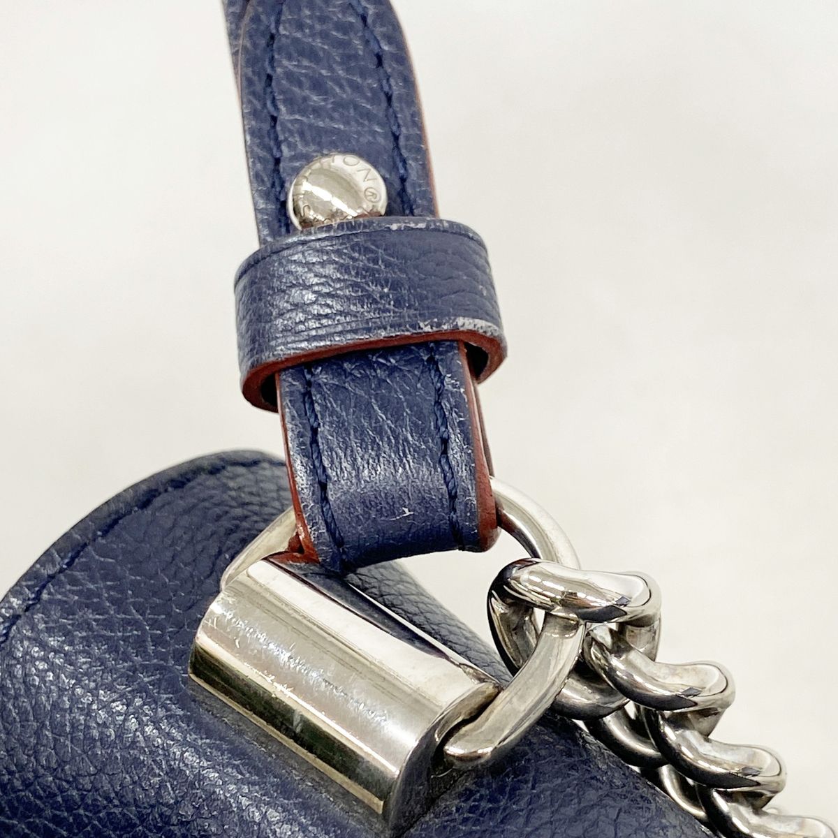 Louis Vuitton Handbag Lockme II BB Marine Rouge 2-Way Bag — view 8