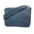 Louis Vuitton Shoulder Bag LV Aerogram Takeoff Messenger Blue Atlantic