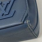 Louis Vuitton Shoulder Bag LV Aerogram Takeoff Messenger Blue Atlantic — view 6