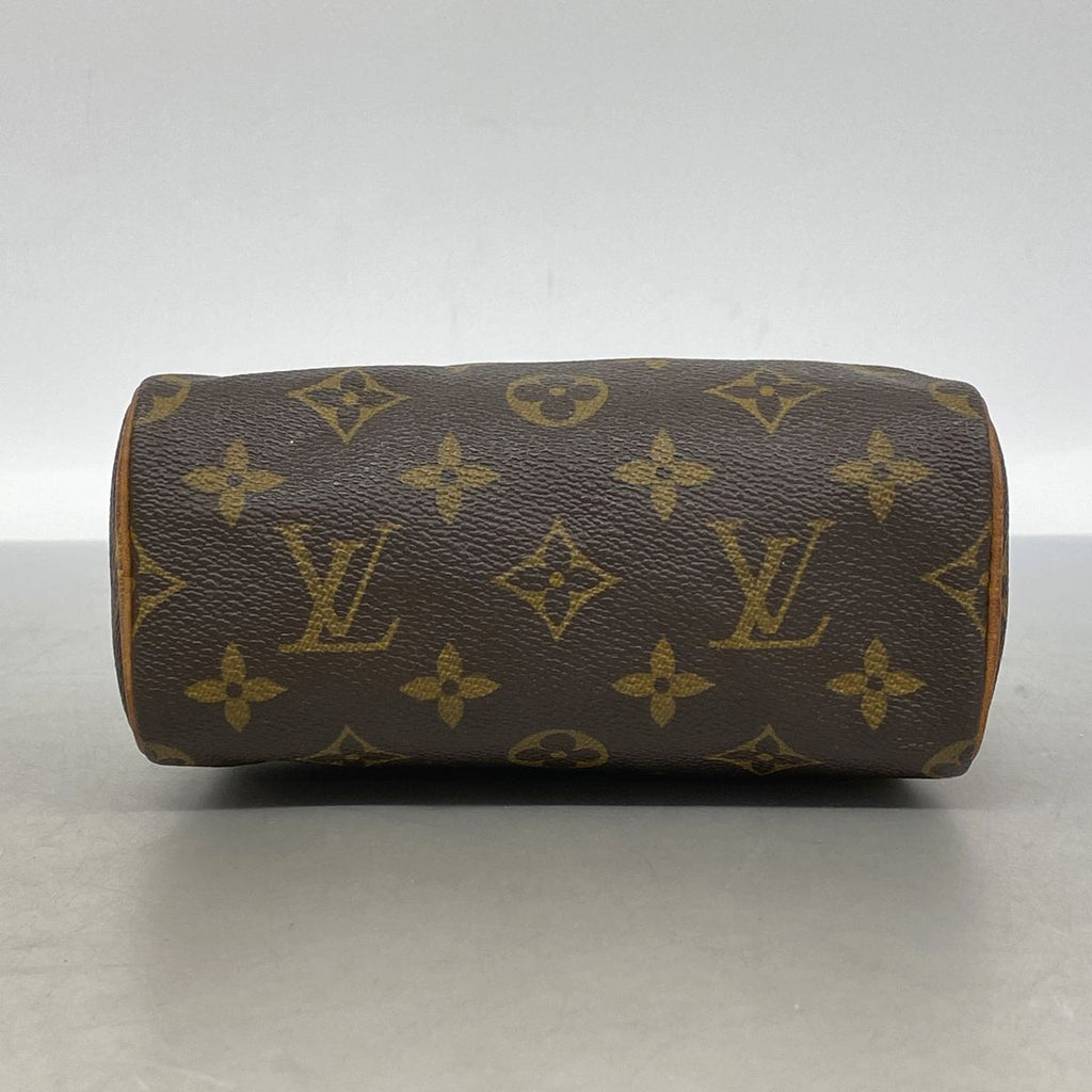 Louis Vuitton Handbag Monogram Mini Speedy Brown — view 3