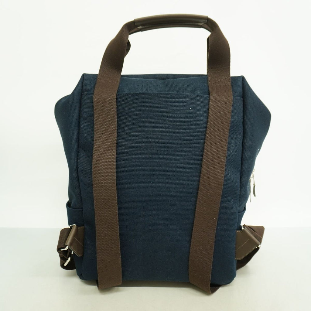 Hermes Backpack Sac de Panthere Canvas Navy Silver — view 8