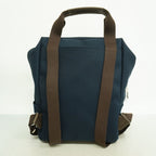 Hermes Backpack Sac de Panthere Canvas Navy Silver — view 8