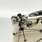 Dior Tote Bag Book Canvas Ivory Black — view 6