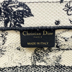 Dior Tote Bag Book Canvas Ivory Black — view 5