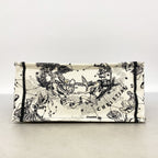 Dior Tote Bag Book Canvas Ivory Black — view 3