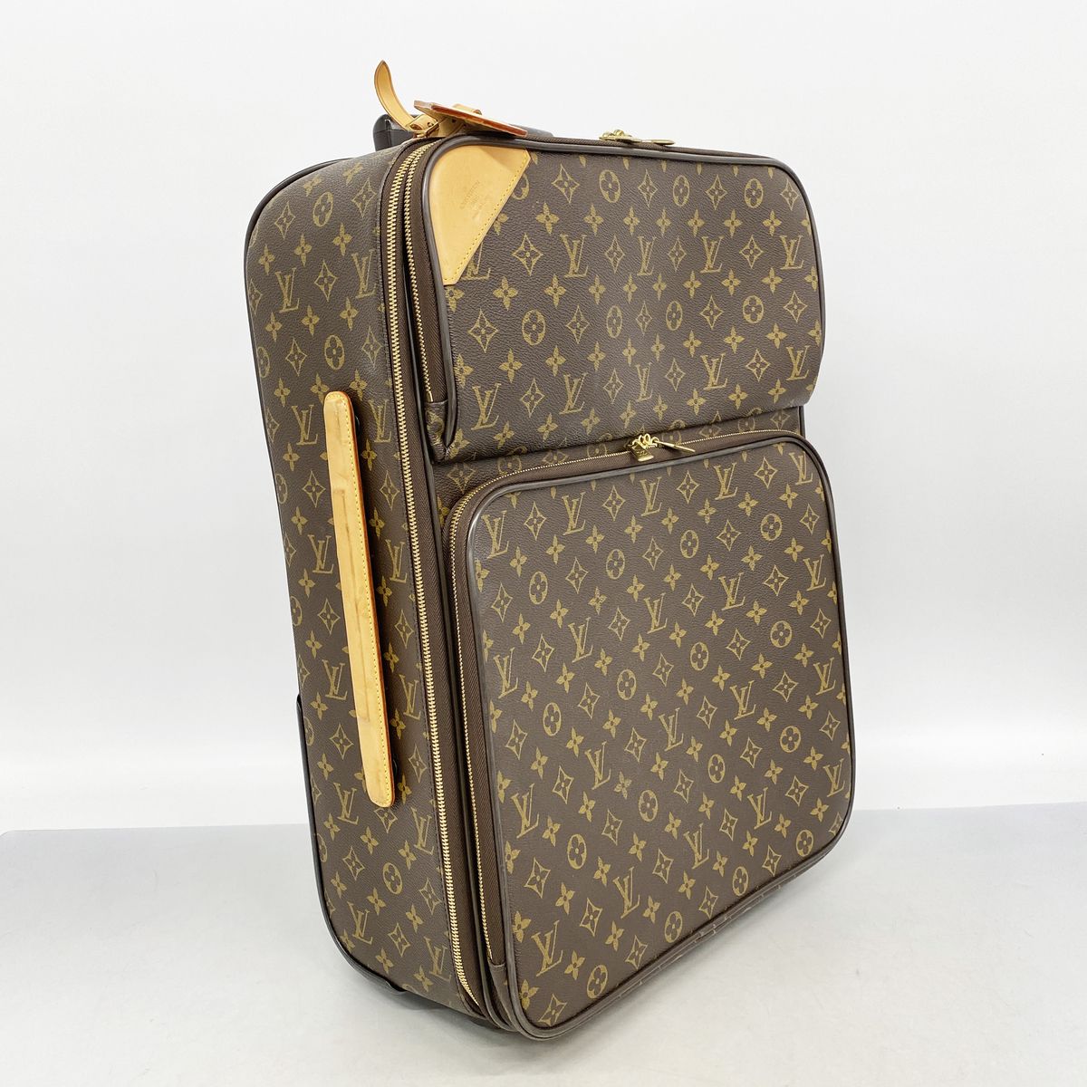 Louis Vuitton Travel Bag Monogram Pegase 55 Business Brown — view 2