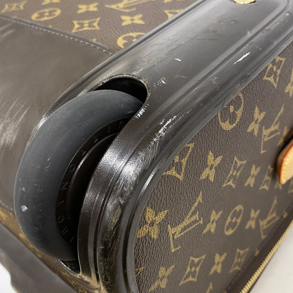Louis Vuitton Travel Bag Monogram Pegase 55 Business Brown — view 7