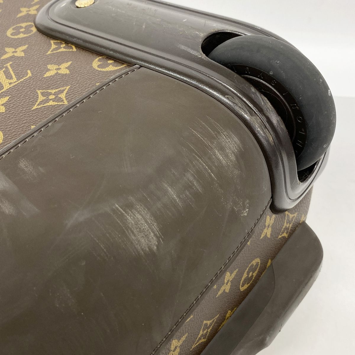 Louis Vuitton Travel Bag Monogram Pegase 55 Business Brown — view 8