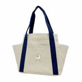 Hermes Diaper Bag Cabriole Toile H Navy Silver