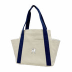 Hermes Diaper Bag Cabriole Toile H Navy Silver