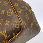 Louis Vuitton Handbag Monogram Deauville Brown — view 6