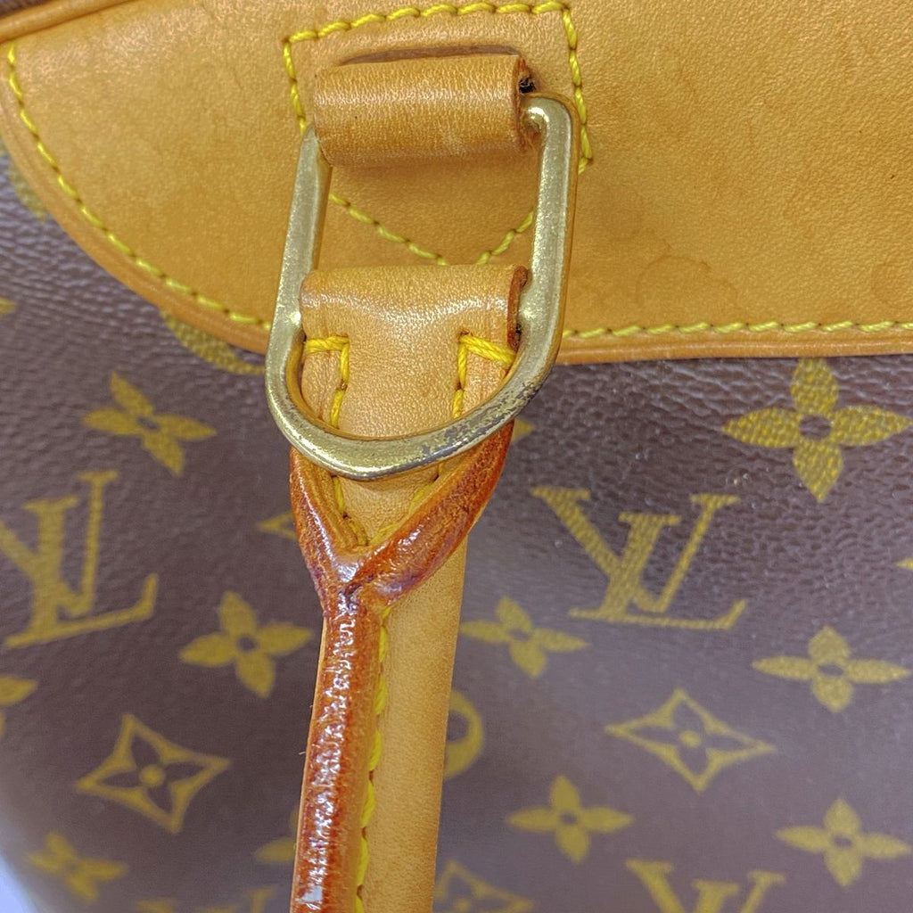 Louis Vuitton Handbag Monogram Deauville Brown — view 8