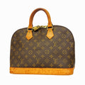Louis Vuitton Handbag Monogram Alma Brown