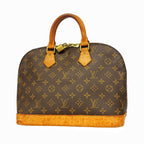 Louis Vuitton Handbag Monogram Alma Brown