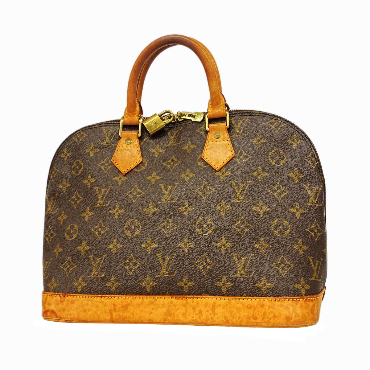 Louis Vuitton Handbag Monogram Alma Brown