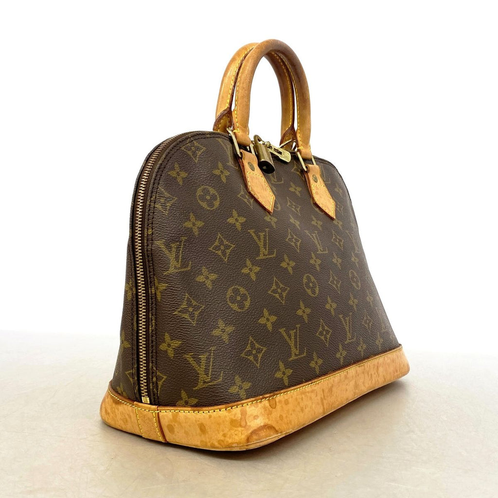 Louis Vuitton Handbag Monogram Alma Brown — view 2