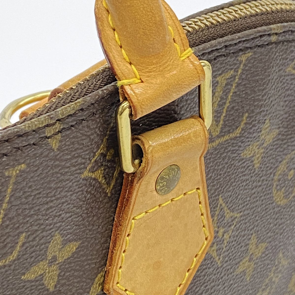 Louis Vuitton Handbag Monogram Alma Brown — view 8