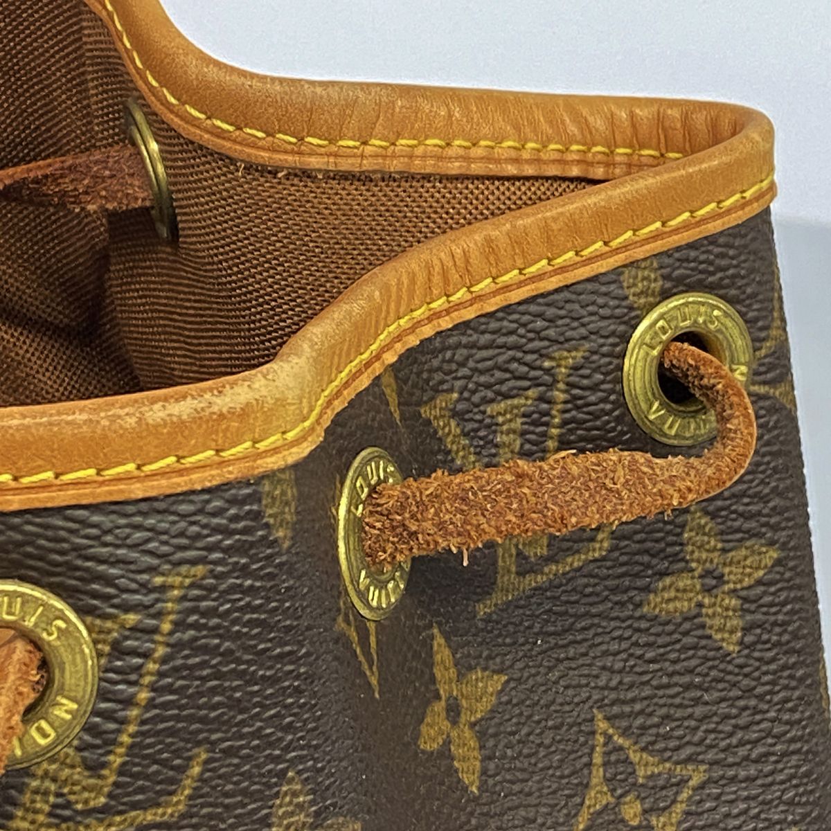 Louis Vuitton Backpack Monogram Montsouris MM Brown — view 6
