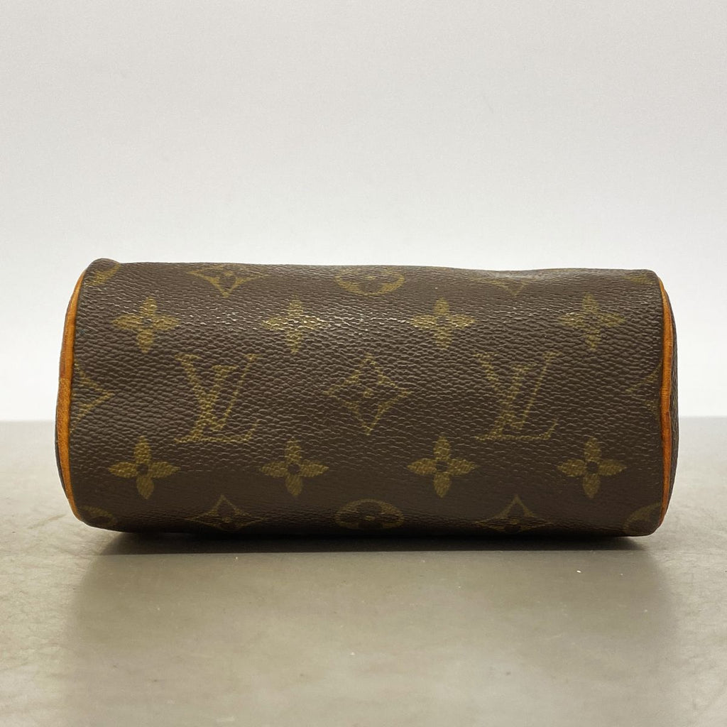 Louis Vuitton Handbag Monogram Mini Speedy Brown — view 3