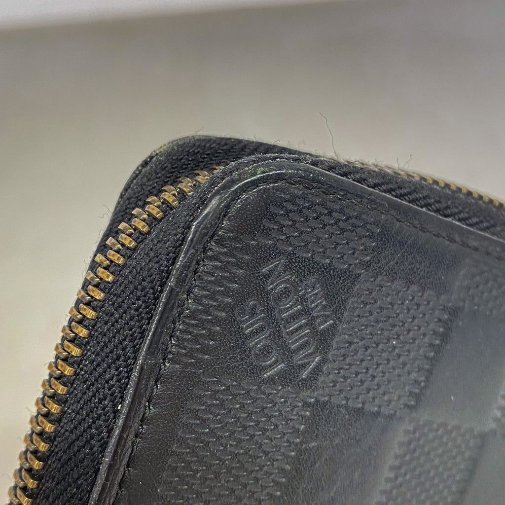 Louis Vuitton Wallet Damier Infini Zippy Vertical Onyx — view 5