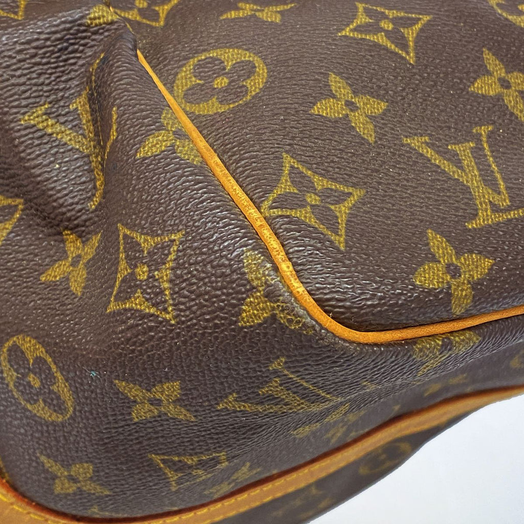 Louis Vuitton Boston Bag Monogram Sac Spool 35 Brown — view 6