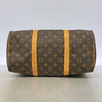 Louis Vuitton Boston Bag Monogram Sac Spool 35 Brown — view 3