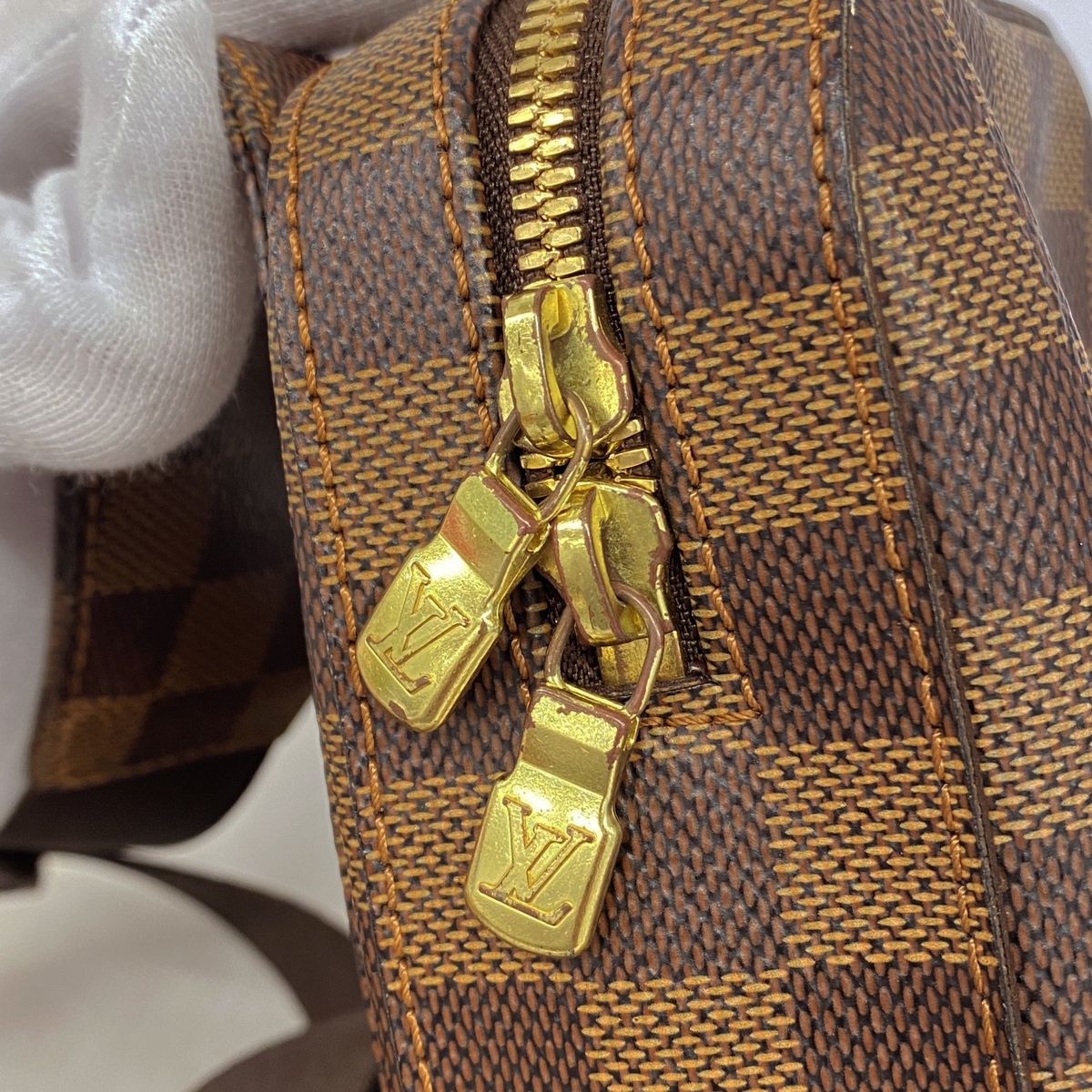 Louis Vuitton Waist Bag Damier Geronimos Ebene — view 8