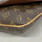 Louis Vuitton Shoulder Bag Monogram Musette Tango Short Strap Brown — view 6