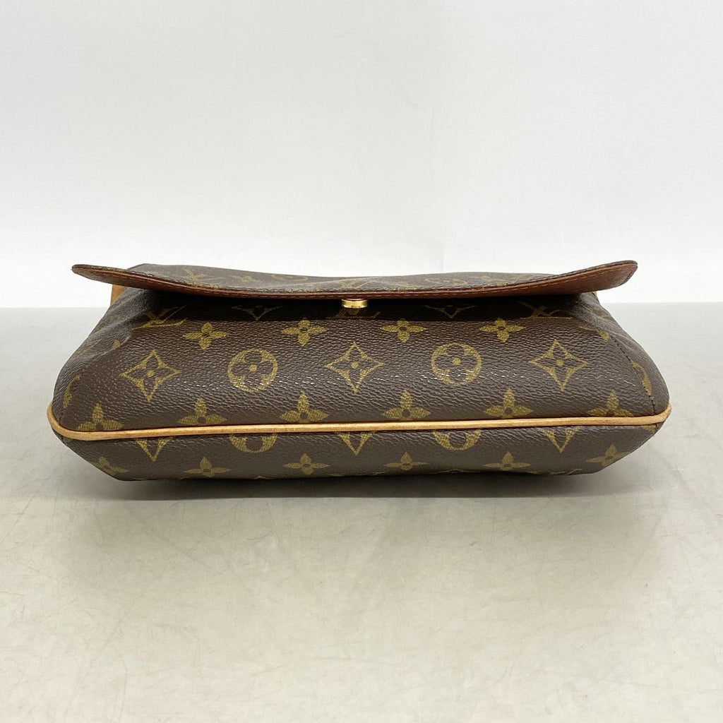 Louis Vuitton Shoulder Bag Monogram Musette Tango Short Strap Brown — view 3